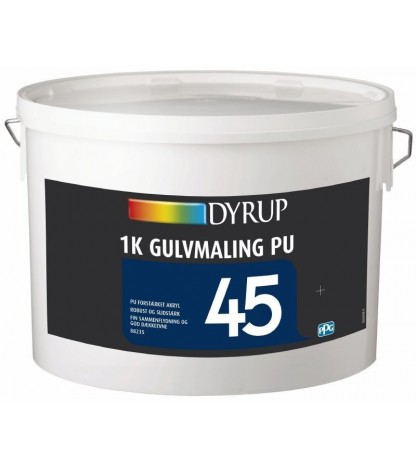 Dyrup Gulvmaling 1K PU 4,5 L hvid thumbnail