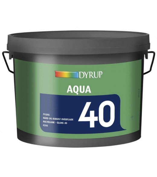 Dyrup Aqua Gl. 40 - Størrelse - 2,5 L, Farve - lys råhvid thumbnail