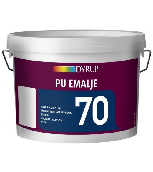 Dyrup PU Emalje Gl. 70 - Størrelse - 2,5 L, Farve - tonebar thumbnail