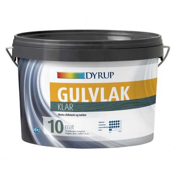 Dyrup Gulvlak - Str. - 0,75 L, Farve - tonebar, Type - 10 Mat thumbnail