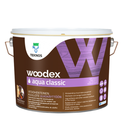 Woodex Aqua Classic 2,7 L Jern TST 101627 thumbnail