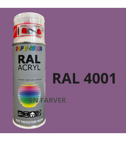 Se Dupli Color RAL 4001 hos BNFarver.dk