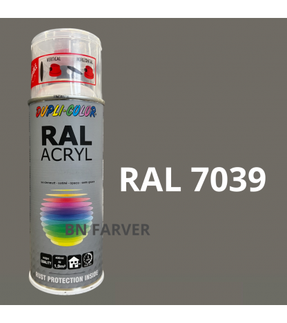 Se Dupli Color RAL 7039 hos BNFarver.dk