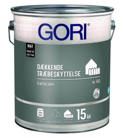 Gori 616 dækkende mat vandig (tidl. Gori 99 Mat) 2,25 L tonebar thumbnail
