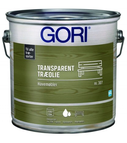 Gori 307 havemøbler olie 2,5 L farveløs