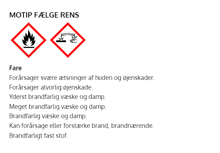 Faremærkning