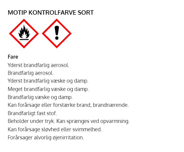Faremærkning